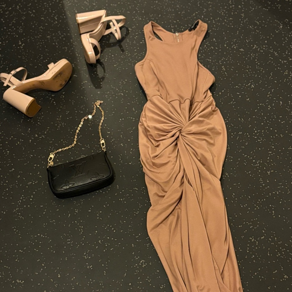 Small Long Cotton Twist Dress Forever 21